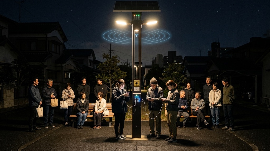 地域の人々とMigration Light