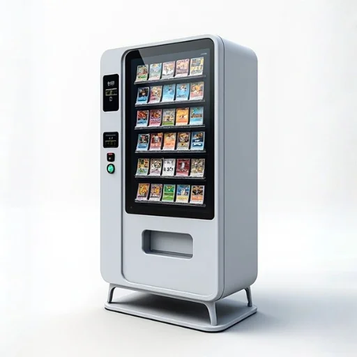 IOT自動販売機イラスト